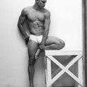 Santiago American Muscle Underwear Naked Guys Sexy Men MaleHunkGayArt.Wordpress.Com